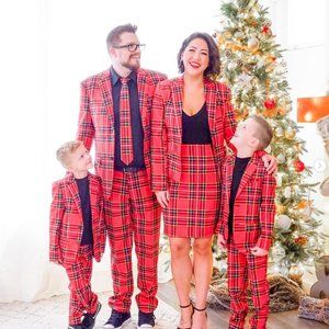 Opposuits Christmas Skirt & Blazer Set